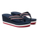 Tommy Hilfiger Žabky Hilfiger Hi Wedge Beach Sandal FW0FW08012 Tmavomodrá