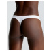 Dámske tangá Up 000QD3763E 100 White - Calvin Klein