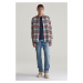 KOŠEĽA GANT REG POPLIN TARTAN CHECK SHIRT RUBY RED