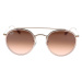 Ray-ban  Occhiali da Sole  Round Double Bridge RB3647N 9069A5  Slnečné okuliare Other