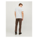 Jack&Jones Tričko Split 12164972 Biela Standard Fit