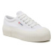 Superga Plátenky Stripe Platform 2631 S5111SW Biela