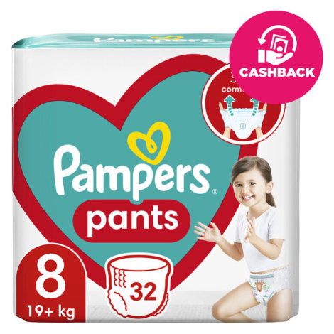 PAMPERS Plienky nohavičkové Active Baby Pants veľ. 8 19+ kg