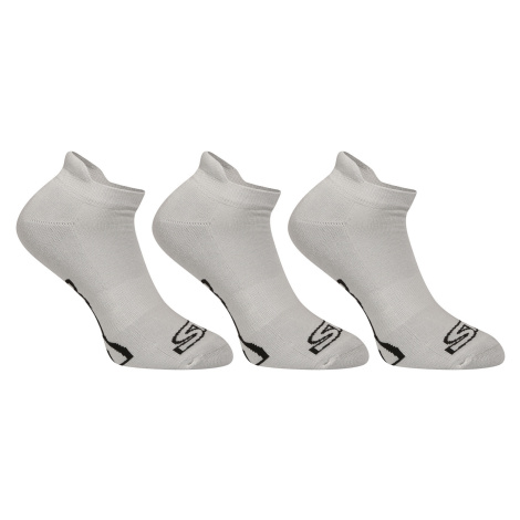 3PACK ponožky Styx nízke sivé (3HN1062) XL