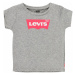 Levi's Kids Tričko  sivá / červená / biela