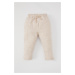 DEFACTO Baby Boy Straight Leg Gabardine Trousers