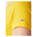 Tommy Jeans Tričko Essential Logo DW0DW14899 Žltá Regular Fit