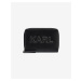 Black Women's Leather Wallet KARL LAGERFELD - Women's