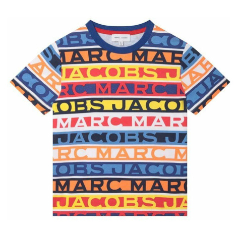 Detské bavlnené tričko Marc Jacobs vzorovaný