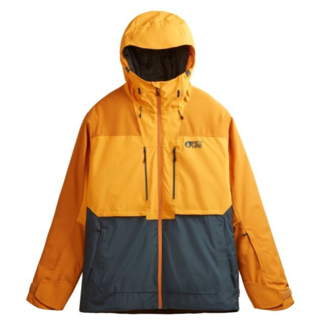 Picture OBJECT Pánska zimná bunda, oranžová, veľkosť
