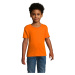 SOĽS Milo Kids Detské tričko - organická bavlna SL02078 Orange
