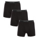 3PACK pánske boxerky Calvin Klein čierne (NB4003A-001)