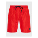 Paul&Shark Plavecké šortky C0P5001 Červená Regular Fit