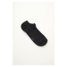 Dagi Black Men's Short Cotton Crewneck Socks