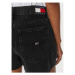 Tommy Jeans Džínsové šortky DW0DW17633 Čierna Regular Fit