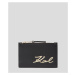 Peňaženka Karl Lagerfeld K/Signature 2.0 Slim Bfld Wllt Black/Gold