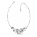 Guess Luxusné oceľový náhrdelník s čírymi kryštálmi Party Time UBN29091