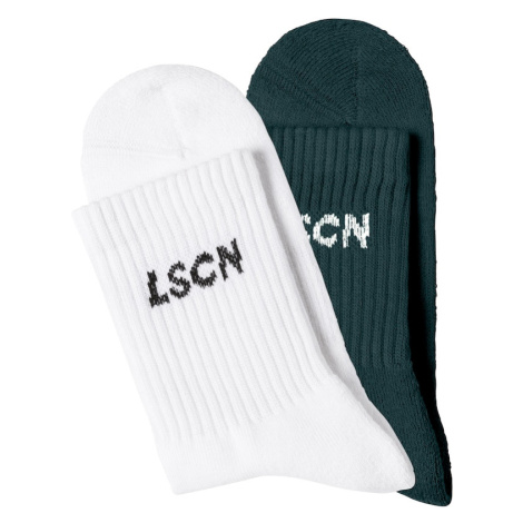 LSCN by LASCANA Ponožky  petrolejová / biela