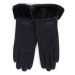 Yoclub Dámske rukavice RES-0106K-345C Black