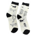 Termo biele ponožky CATS