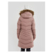 Dámska bunda FUNDANGO Puppis Padded Jacket-325-smoke rose