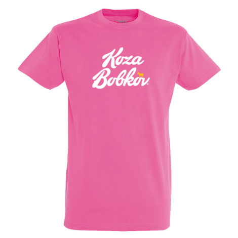 Koza Bobkov tričko Basic Ružová