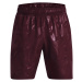 Šortky Under Armour Woven Emboss Short Dark Maroon