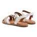 Tommy Hilfiger Sandále Flat Sandal T3A2-33252-0326 S Biela