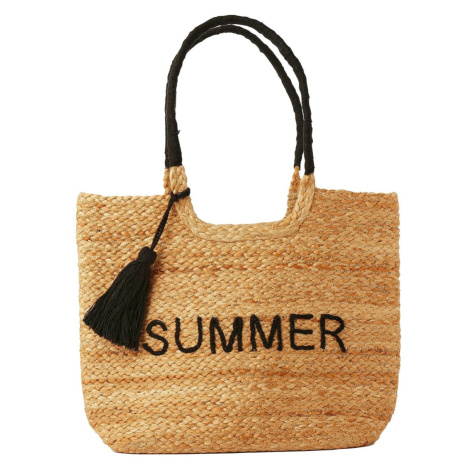Plážová taška s výšivkou "summer", juta Blancheporte