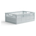 Skladacia prepravka maxi Made Crate - ice cube blue