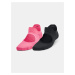 Sada dvoch párov dámskych ponožiek v čiernej a ružovej farbe Under Armour UA Breathe Balance