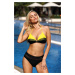 Swimwear Nataly Nero-Amarillis M-565 black-yellow