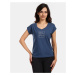 Women's cotton T-shirt Kilpi ROANE-W Dark blue