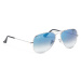 Ray-Ban Slnečné okuliare Aviator Gradient 0RB3025 003/3F Strieborná