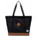 Herschel  Heritage Tote - Black/Saddle Brown  Ruksaky a batohy Čierna