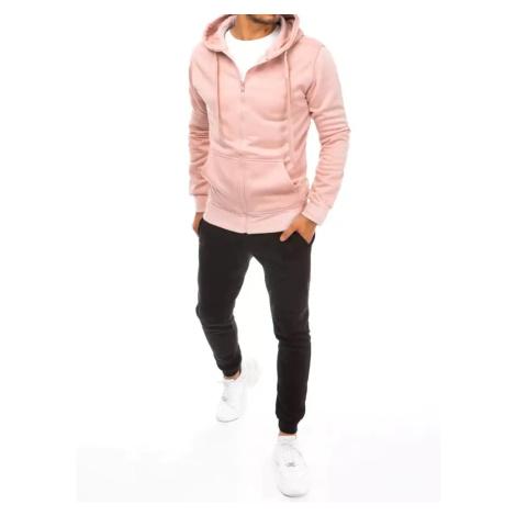 Men's pink and black tracksuit Dstreet AX0640