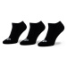 New Era Súprava 3 párov členkových dámskych ponožiek Flag Sneaker 13113640 Čierna