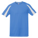 Starworld Unisex kontrastné športové tričko SW309 Atoll