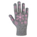 Lewro ARIADNA Detské pletené rukavice, sivá, veľkosť