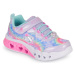 Skechers  FLUTTER HEART LIGHTS  Nízke tenisky Strieborná