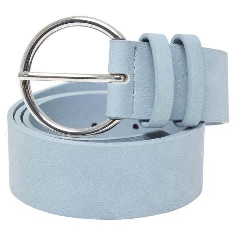 Basic Suede PU Belt blue Urban Classics