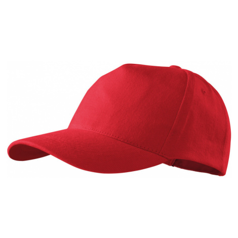 Malfini 5P Unisex šiltovka 307 červená