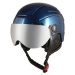 Ski helmet with visor AP ZEWEDE vallarta blue