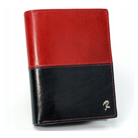 Dvojfarebná pánska peňaženka z prírodnej kože, bez RFID zapínania - Rovicky