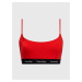 Dámska plavková podprsenka KW0KW02425 XNE Red - Calvin Klein