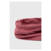 Šál komín Outhorn ružová farba, jednofarebný