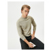 Koton Half Turtleneck Sweater Slim Fit Knitwear Long Sleeve