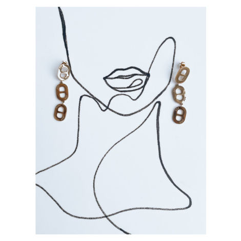 NORONHA Earrings Gold Dstreet