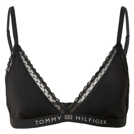 Tommy Hilfiger Underwear Podprsenka  čierna / biela