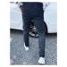 Men's Dark Navy Dstreet Trousers